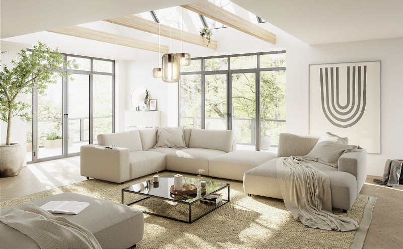 Webb House - Leila Corner Sofa 